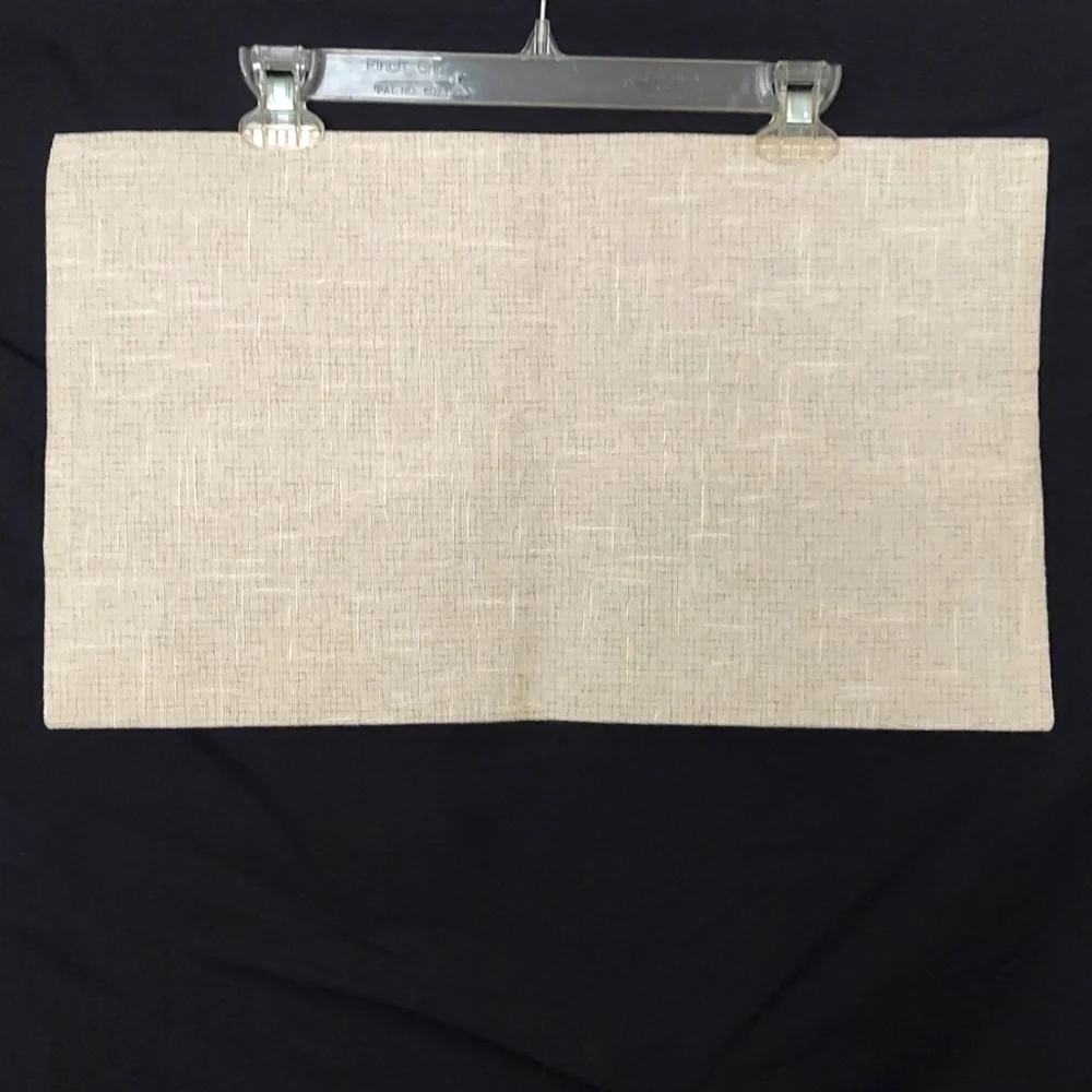 Natural Canvas Pillow Cover - 12